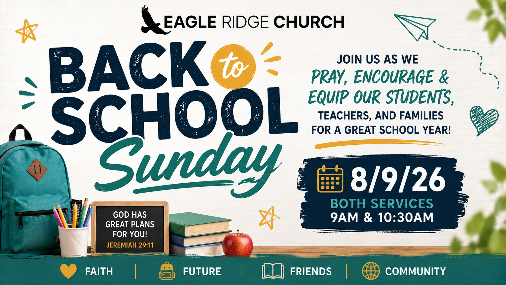 Back to School Sunday