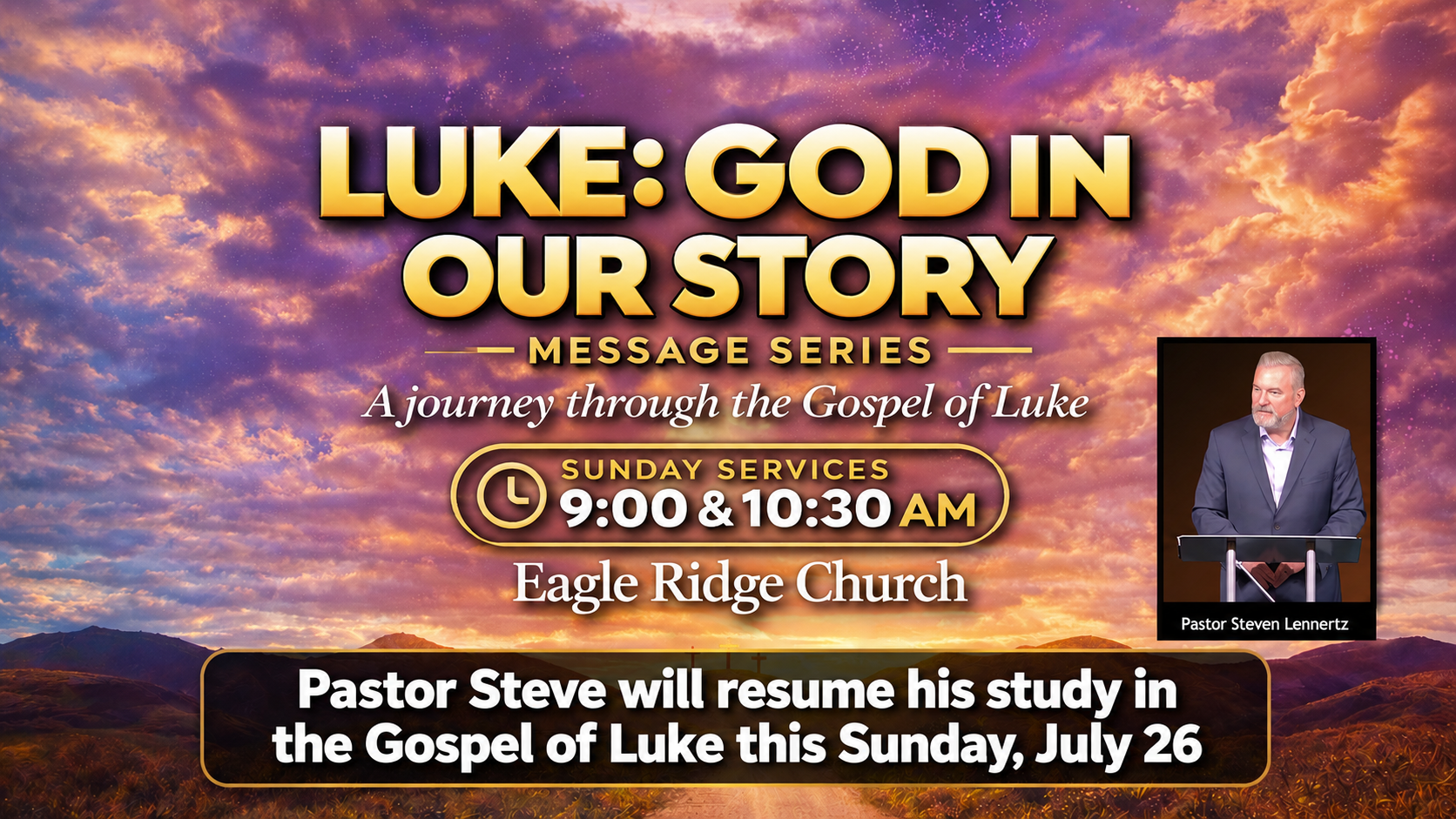 Luke this Sunday